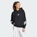 Felpa Donna Adidas Future Icons 3-Stripes - Nero
