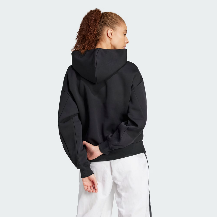 Felpa Donna Adidas Future Icons 3-Stripes - Nero