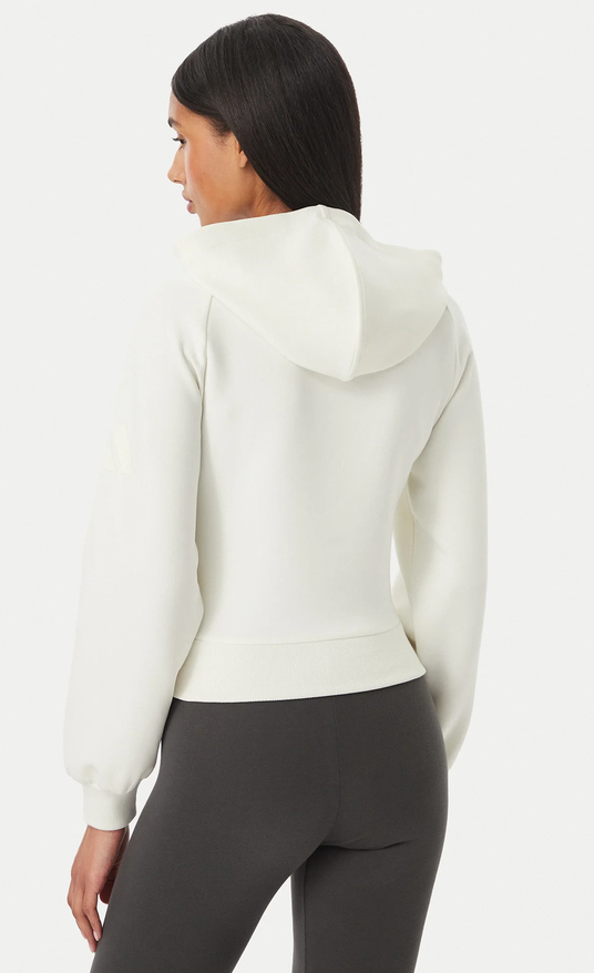 Felpa Donna Adidas Soft Lux - Bianco