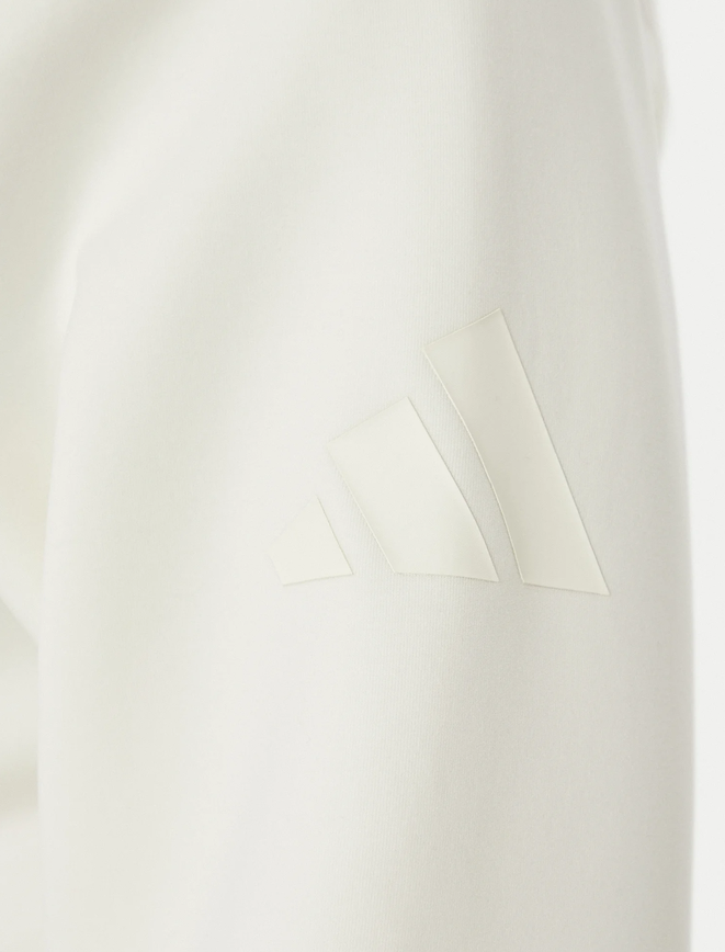 Felpa Donna Adidas Soft Lux - Bianco