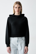 Felpa Donna Adidas Soft Lux - Nero