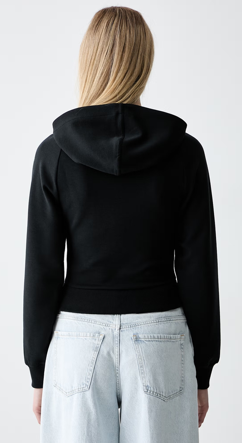 Felpa Donna Adidas Soft Lux - Nero
