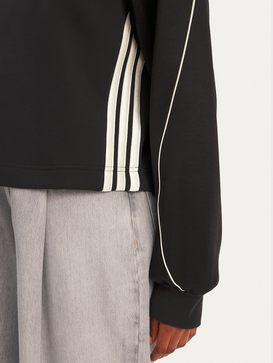 Felpa Donna Adidas Stadium 3-Stripes - Nero