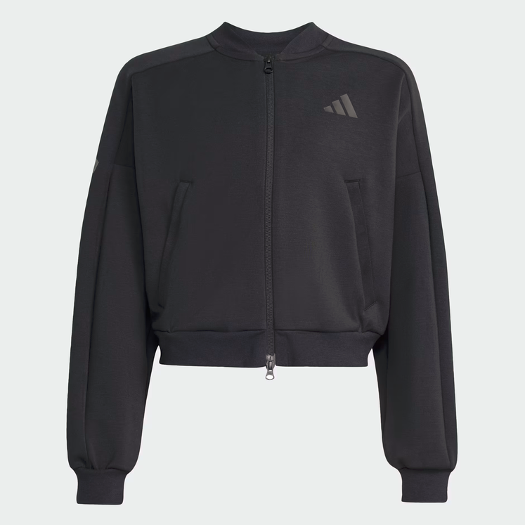 Felpa Ragazza Adidas Future Icons 3-Stripes - nero