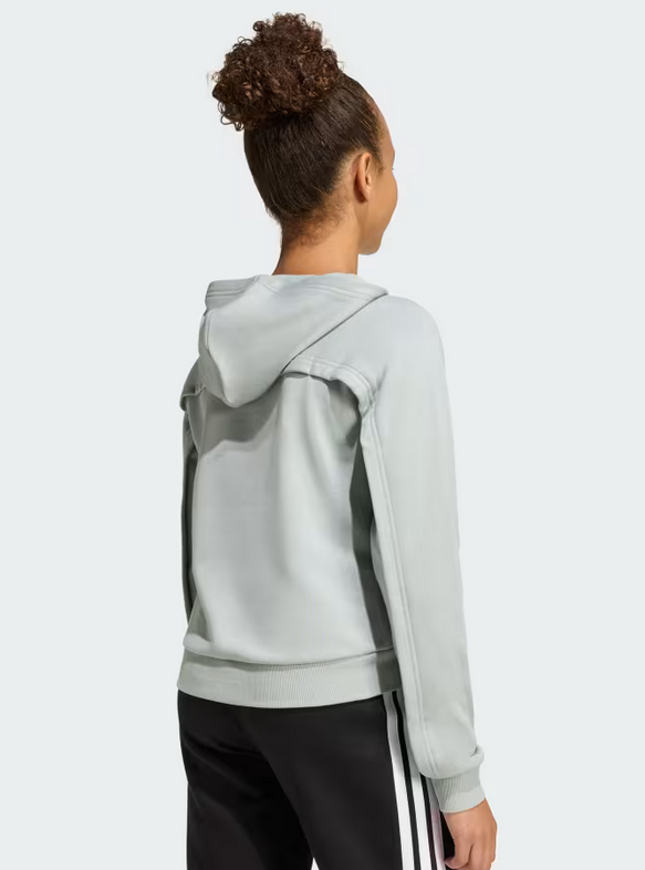 Felpa RAGAZZA Adidas Glam Cropped - Azzurro