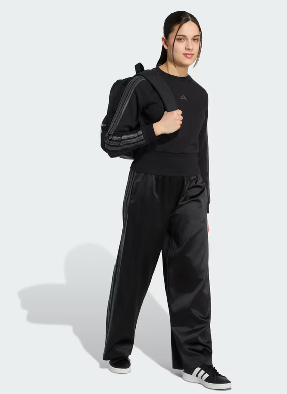 Felpa Ragazza Adidas Satin - Nero