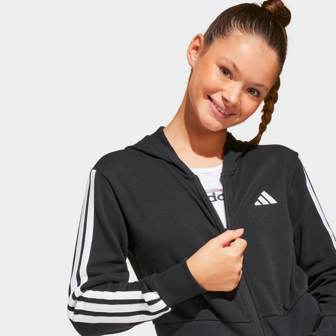 Felpa RAGAZZA  Essentials Full-Zip  - Nero