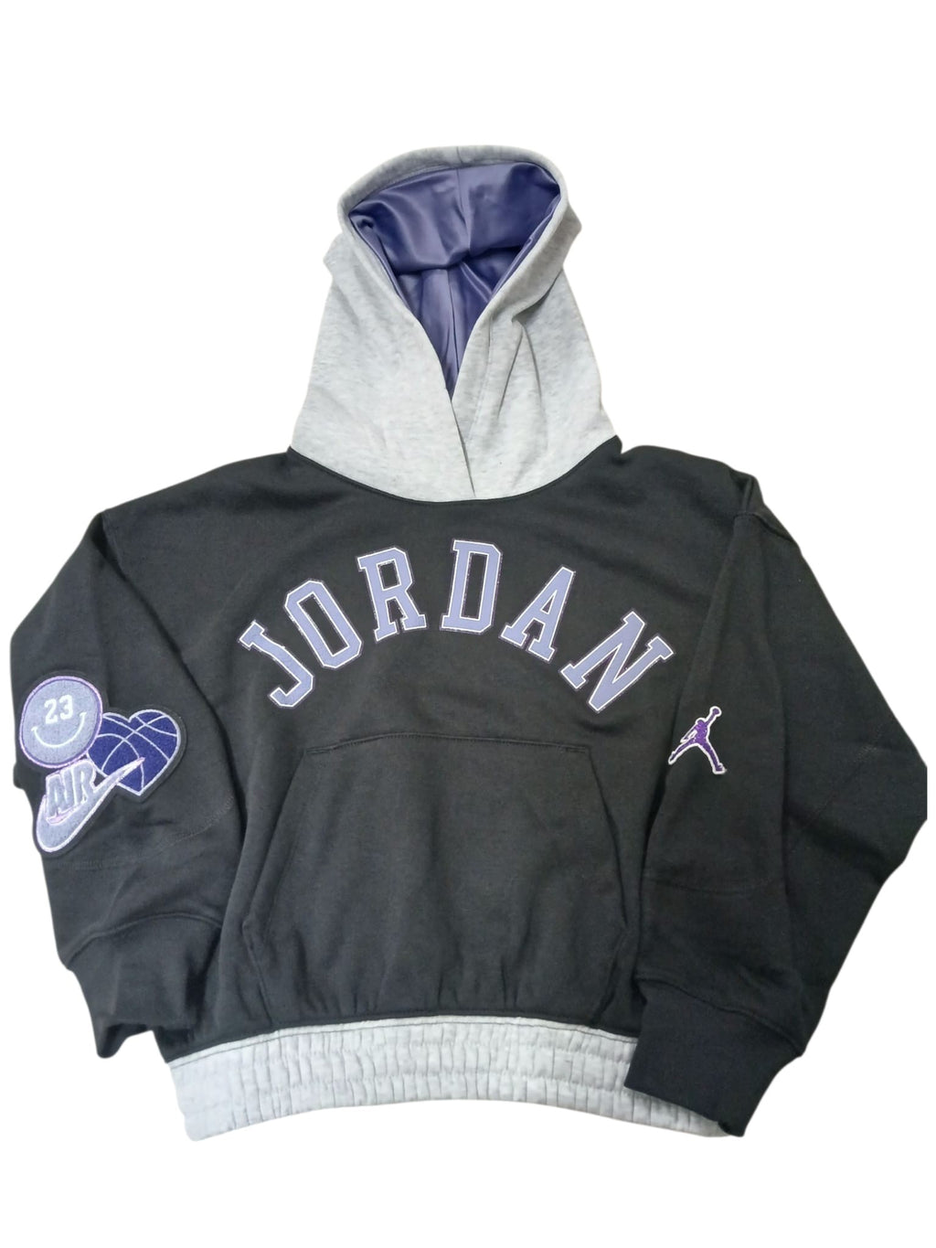 Felpa Ragazza Jordan Blue Jeans & Blind - Nero