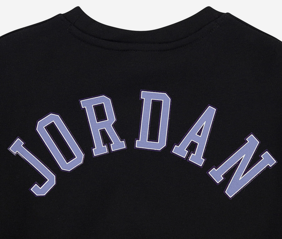 Felpa Ragazza Jordan Blue Jeans & Blind - Nero