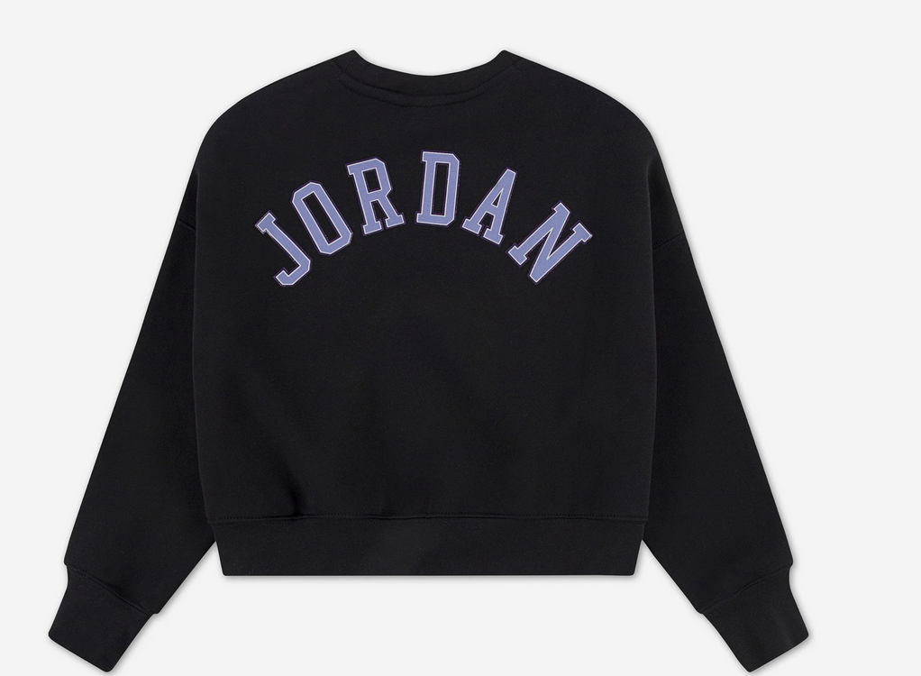 Felpa Ragazza Jordan Blue Jeans & Blind - Nero
