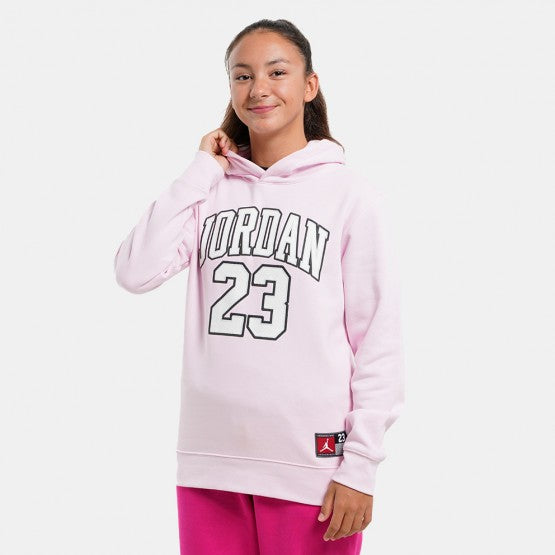 Felpa Ragazza Jordan High Brand Read Fleece - Rosa