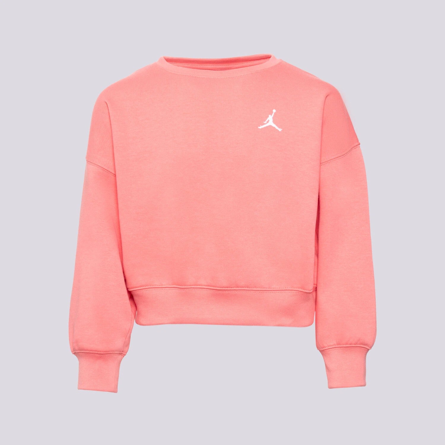 Felpa Ragazza Jordan pink salt - Rosa