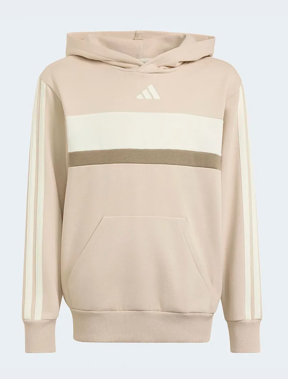 Felpa Ragazzo Adidas 3-STRIPES - BEIGE