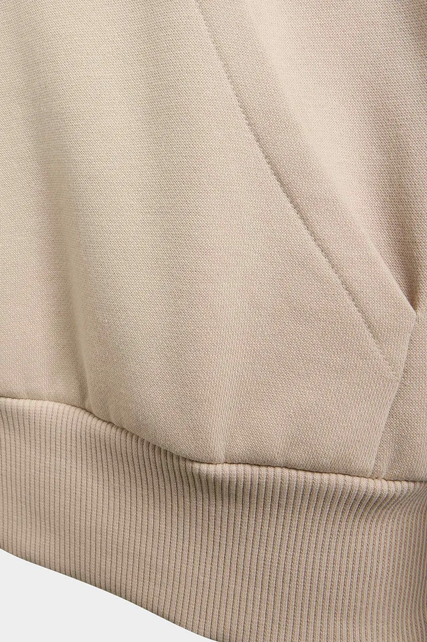Felpa Ragazzo Adidas 3-STRIPES - BEIGE