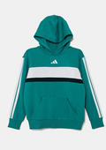 Felpa Ragazzo Adidas Seasonal Essentials Tiberio 3-Stripes - Verde
