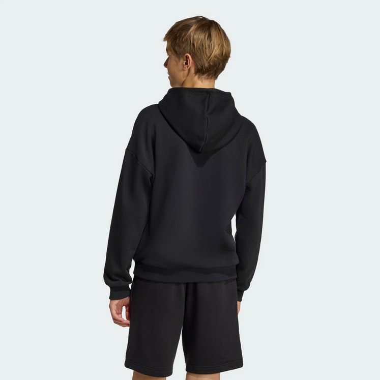 Felpa Ragazzo Adidas STADIUM LETTERING  - NERO