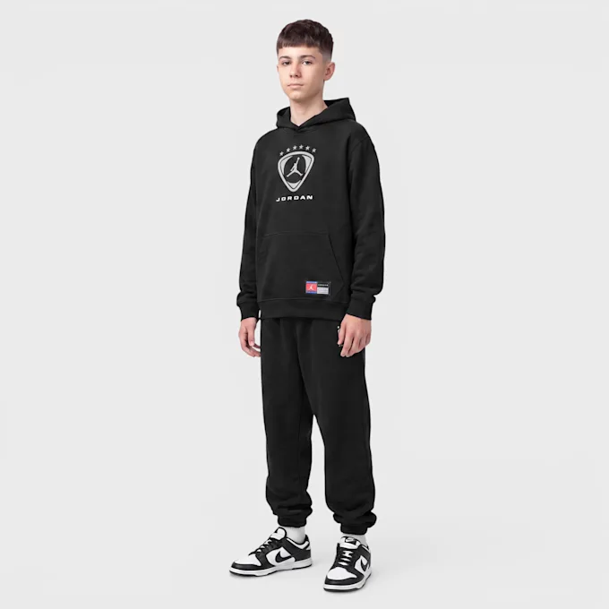 Felpa Ragazzo JDB Jordan FC - Nero