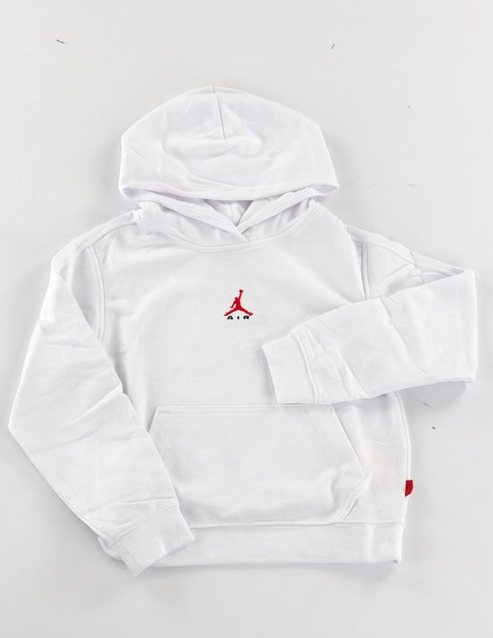 Felpa Ragazzo Jordan BROOKLYN PO HOODY - Bianca
