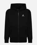 Felpa Ragazzo Jordan con zip MJ Brooklyn - Nero
