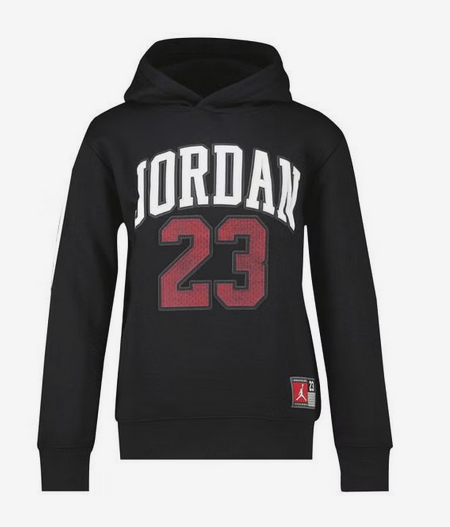 Felpa Ragazzo Jordan HBR Hoodie - Nero