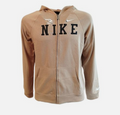 Felpa Ragazzo Nike Full Zip Collegiate - Marrone