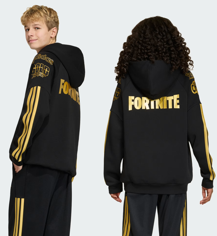 Felpa Unisex Adidas Fortnite - Nero