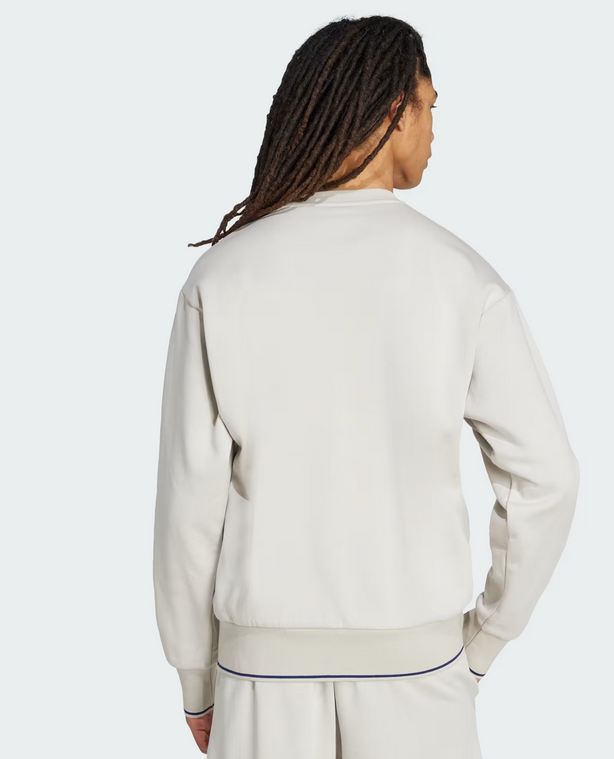 Felpa Uomo Adidas Collegiate - Beige