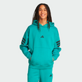 Felpa Uomo Adidas Hoodie Future Icons 3-Stripes - Verde
