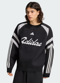 Felpa Uomo Adidas House of Tiro Knitted - Nero/Bianco