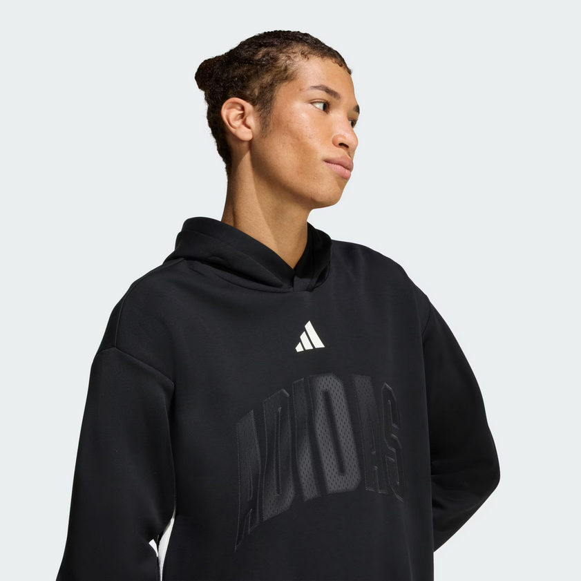 Felpa Uomo Adidas Stadium Graphic - Nero