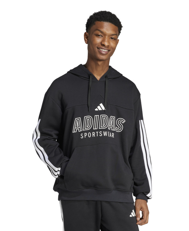 Felpa Uomo Adidas Tiro - Nero