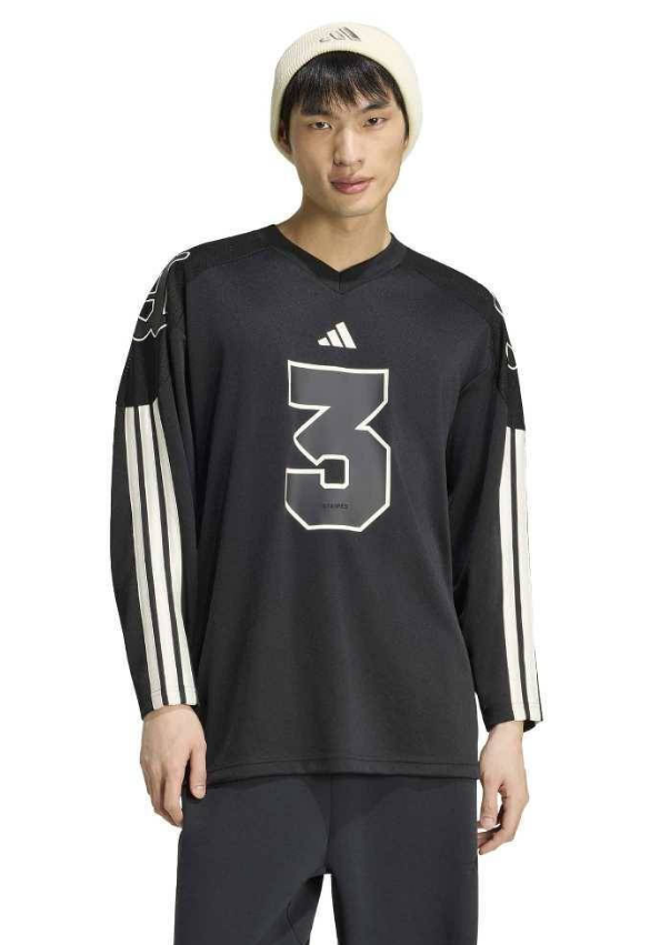 Felpa uomo Adidas Varsity Jersey - NERO