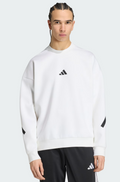 Felpa Uomo Adidas Z.N.E. - Bianco