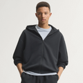 Felpa Uomo Adidas FULL ZIP SOFT SOFT LUX - NERO