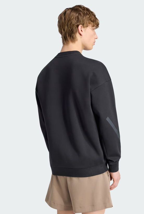 Felpa Uomo Adidas Z.N.E.- Nero