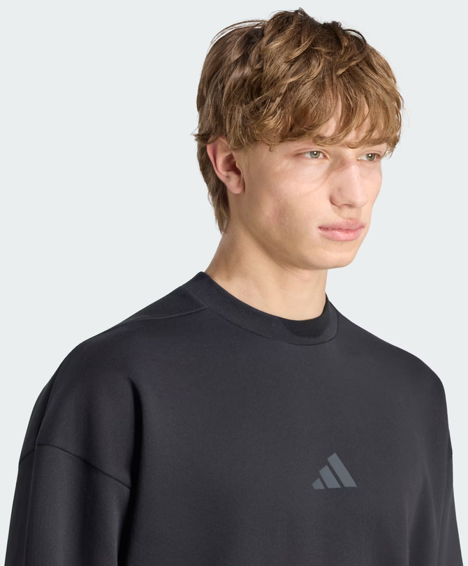 Felpa Uomo Adidas Z.N.E.- Nero