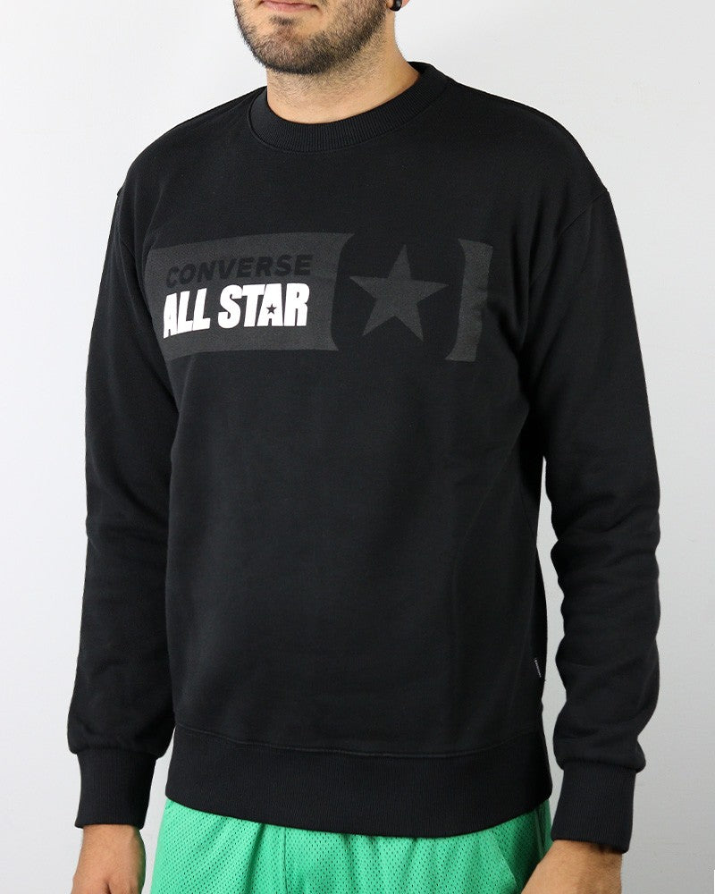 FELPA UOMO CONVERSE FLEECE RIVALRY - 10021319-A01