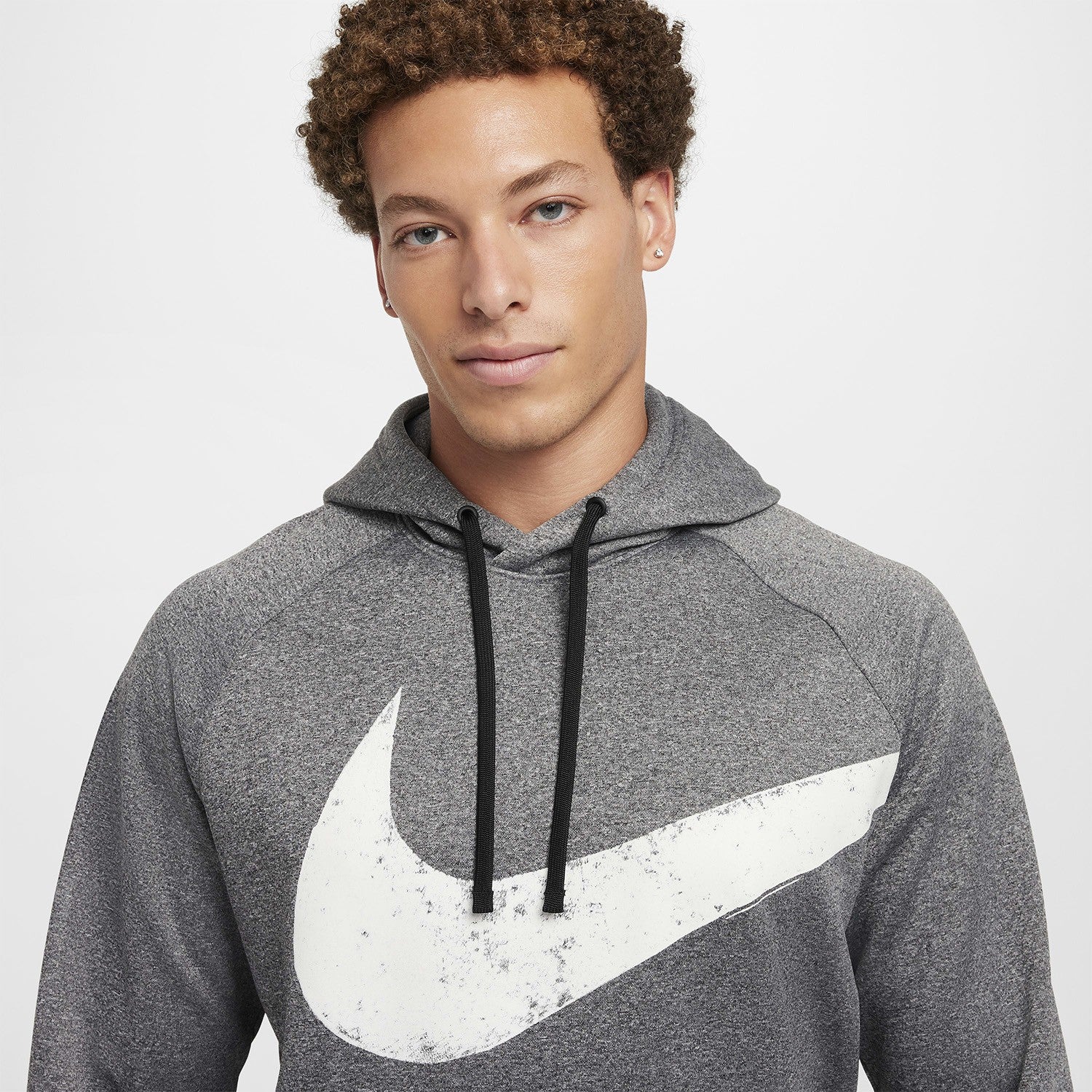 Felpa Uomo Nike Therma-FIT Pro - Grigio