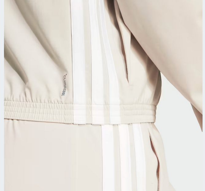 Giacca a vento Donna Adidas Essentials - BEIGE