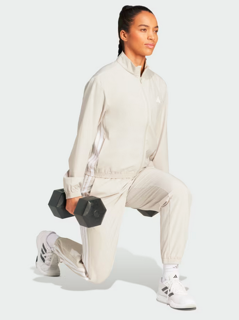 Giacca a vento Donna Adidas Essentials - BEIGE