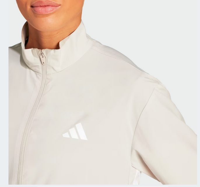 Giacca a vento Donna Adidas Essentials - BEIGE