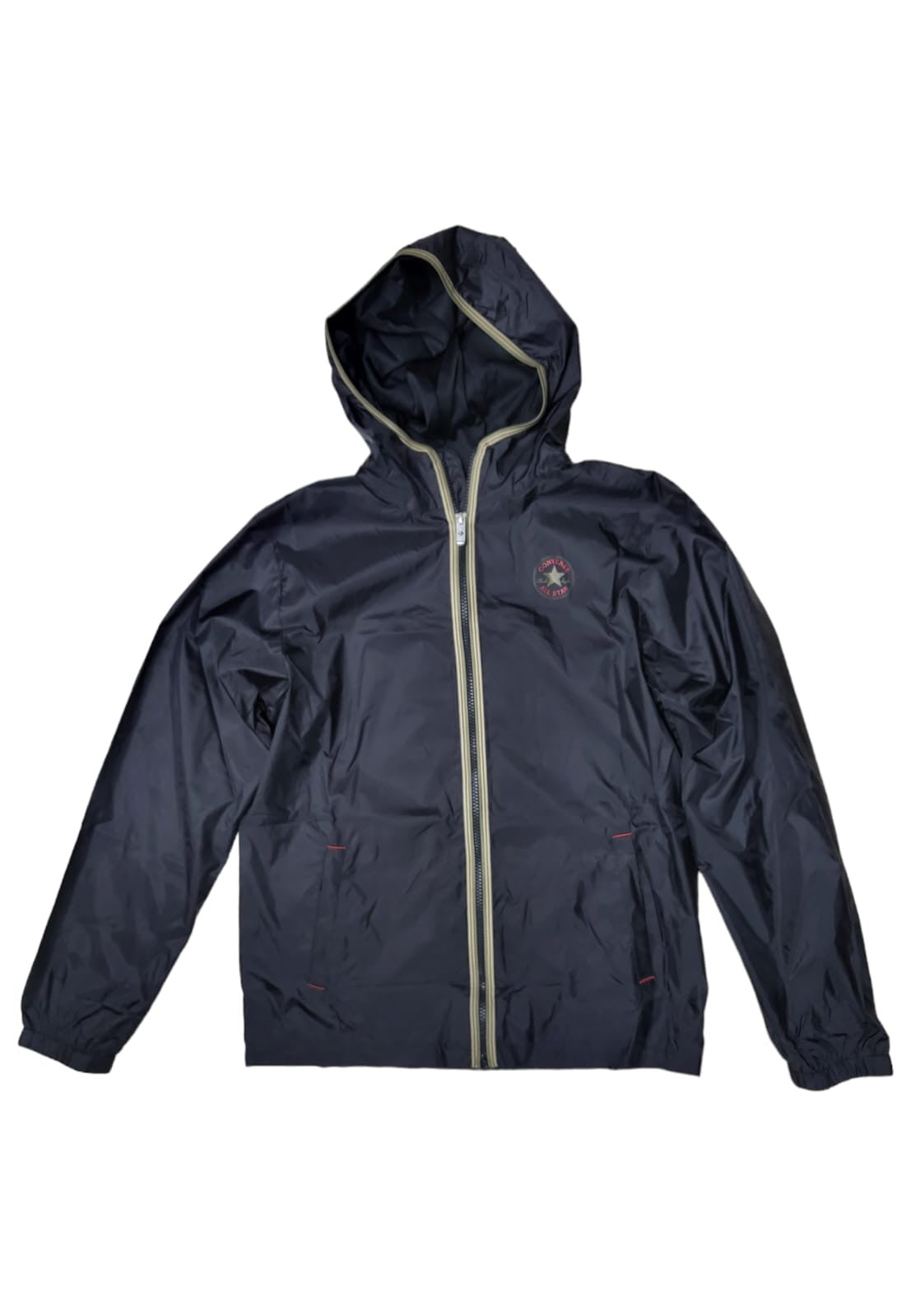 Giacca  ragazzo antivento Converse Core Windbreaker - nero