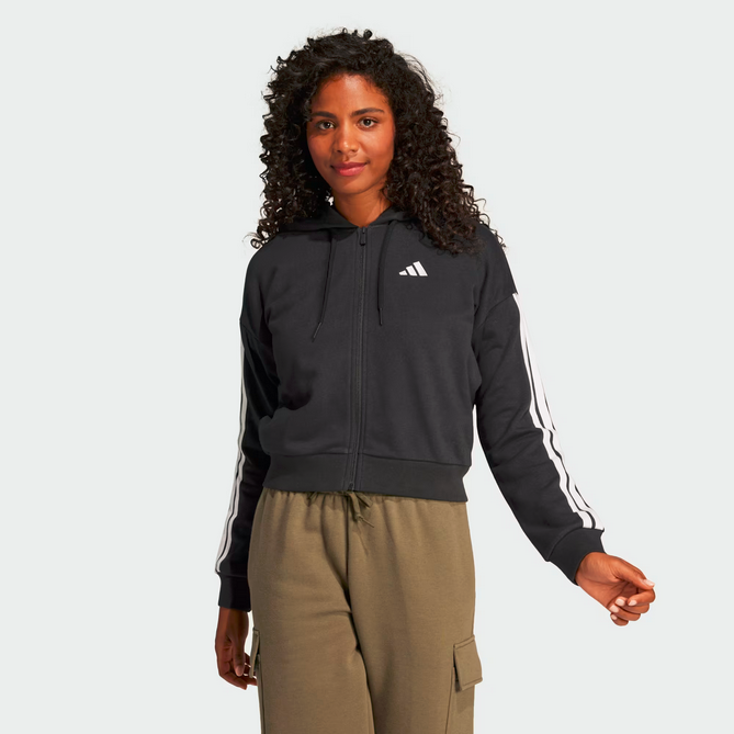 Giacca Donna Adidas ESSENTIALS 3 - Nero