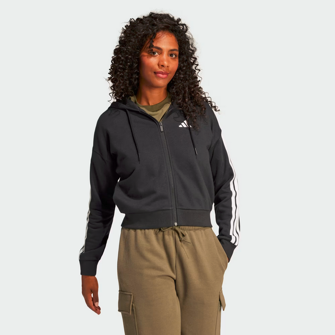 Giacca Donna Adidas ESSENTIALS 3 - Nero