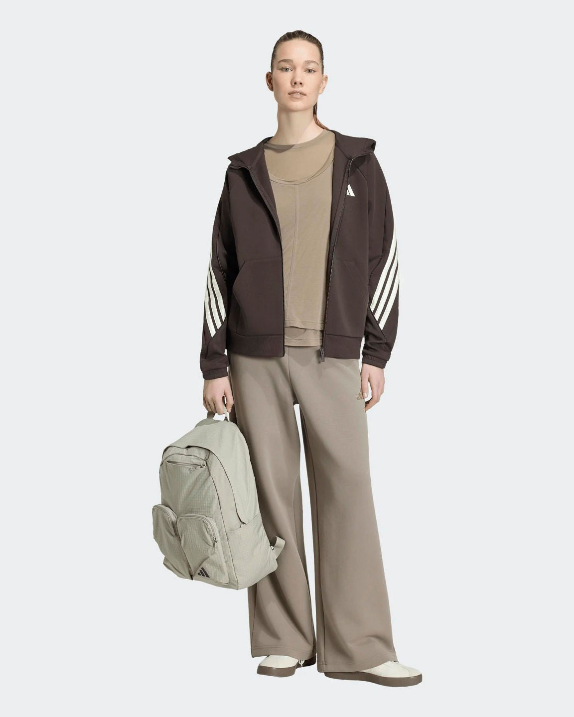 Giacca Donna Adidas Stadium - Marrone
