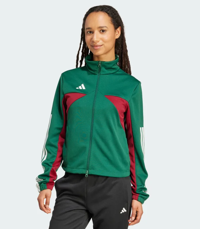 Giacca Donna Adidas Tiro Nations Pack Track Top - Verde