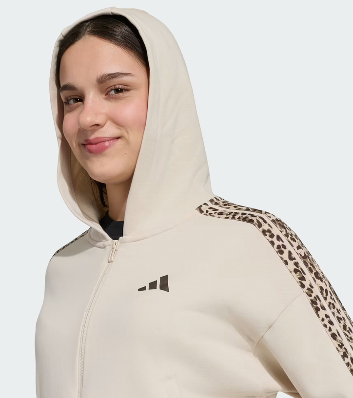 Giacca Ragazza Adidas Animal - Beige