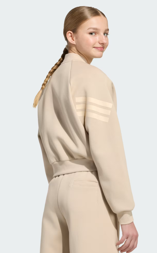 Giacca Ragazza Adidas Future Icons 3-Stripes - Beige