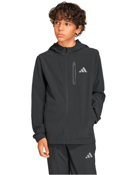 Giacca sportiva adidas per bambini Tech - Nero