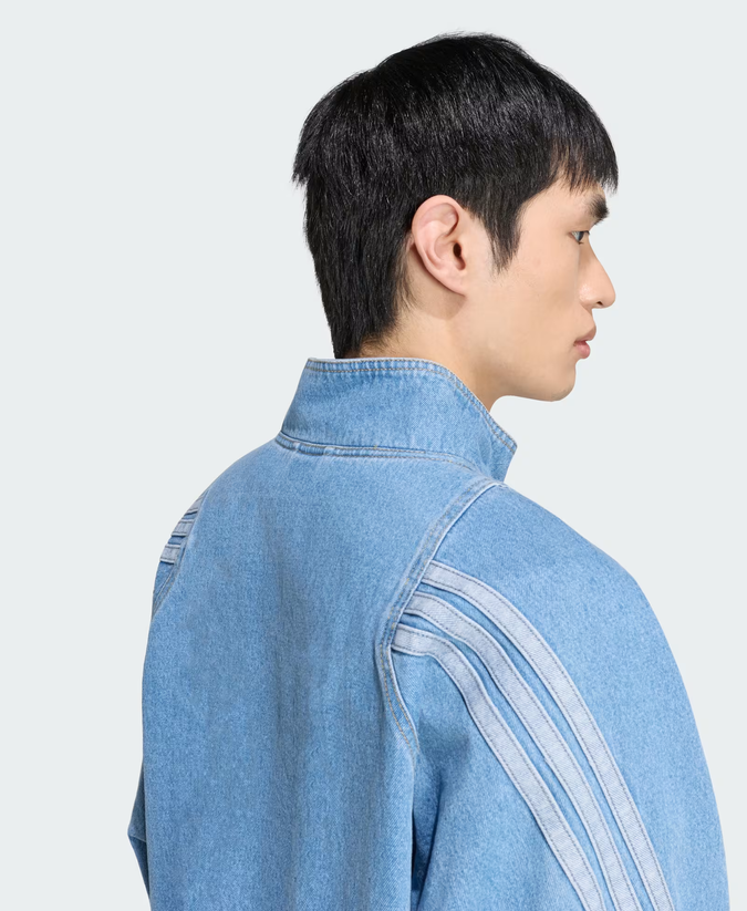Giacca Uomo Adidas Denim - Azzurro